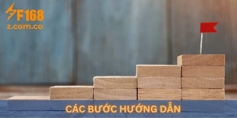 Các bước hướng dẫn đăng nhập F168